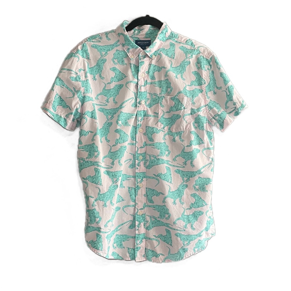 Arizona Jean Co. Iguana Button Down Shirt